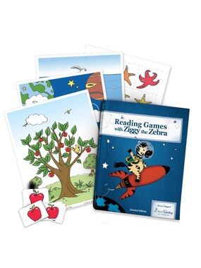 All About Reading Level 1 Reading Games with Ziggy the Zebra Homeschool